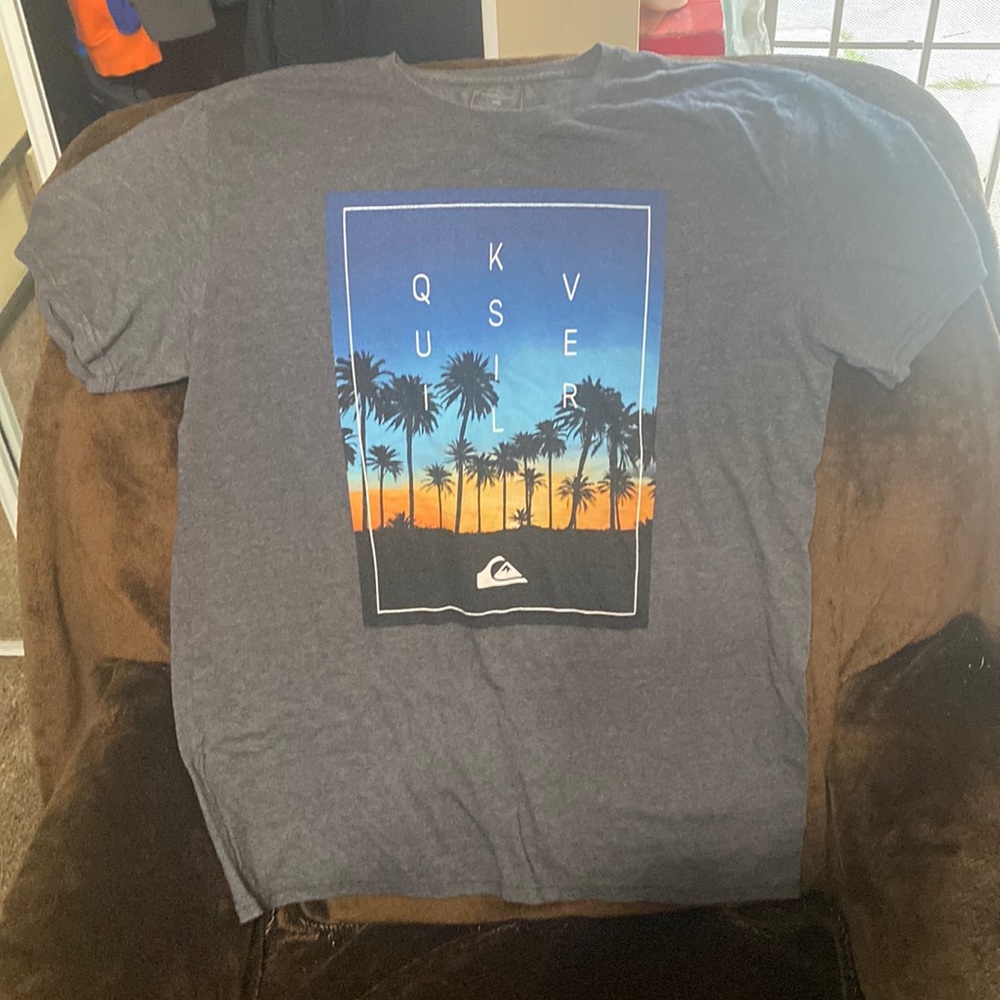 Grey Quicksilver Tee